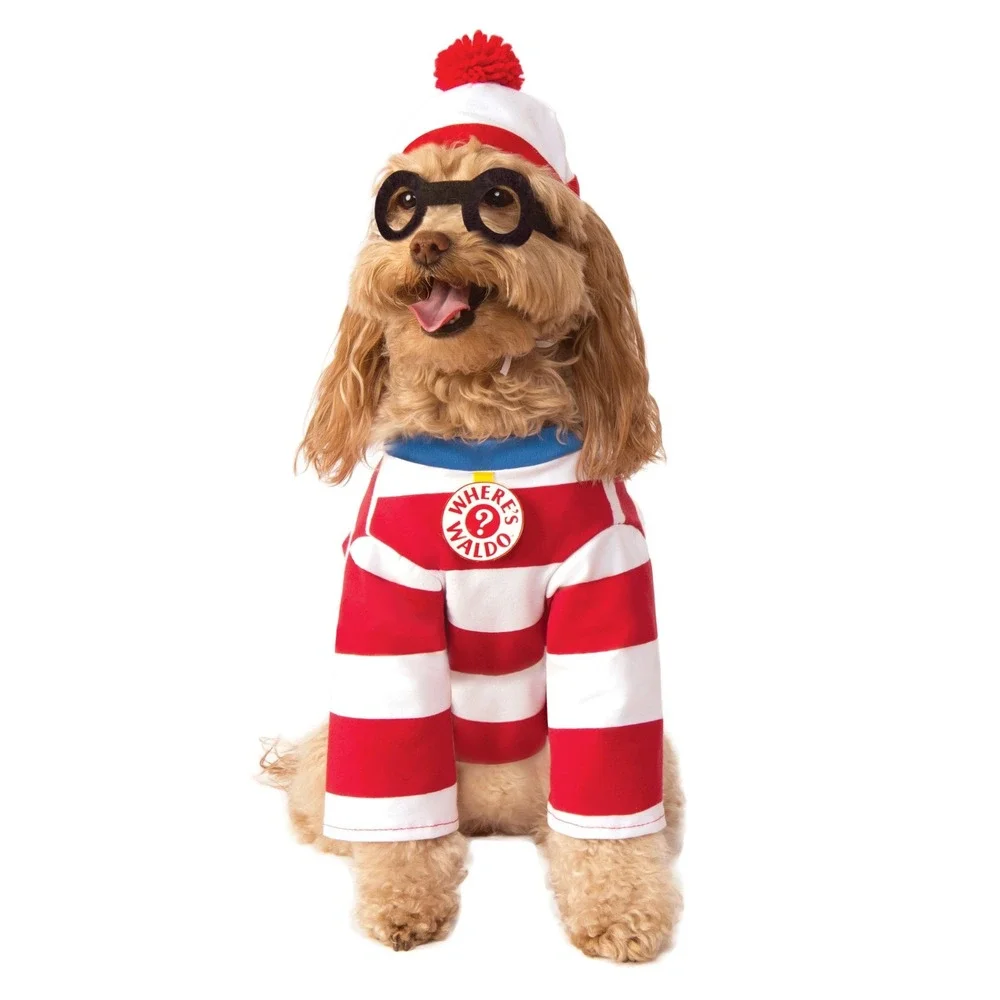 Where's‎ Waldo? Costume for Dogs - Size M